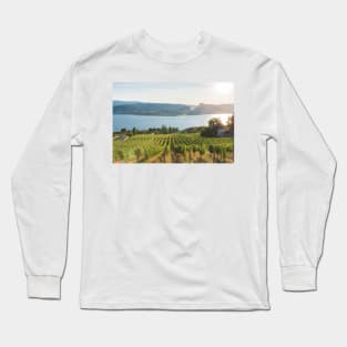 Okanagan Valley Vineyard View Long Sleeve T-Shirt